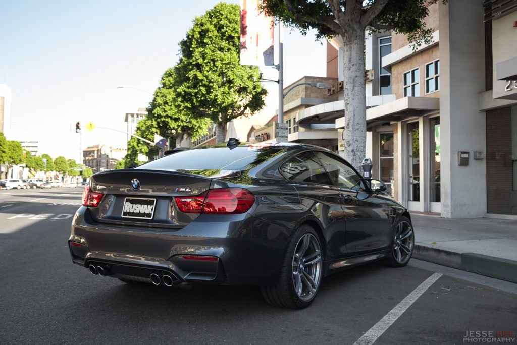 The BMW M4. The BMW M4.